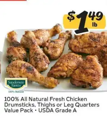 Winn Dixie Sanderson Farms Chicken offer