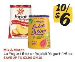 Winn Dixie La Yogurt or Yoplait Yogurt offer