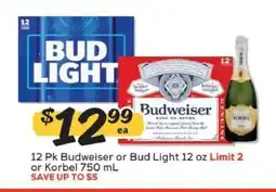 Winn Dixie Budweiser or Bud Light or Korbel offer