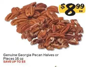 Winn Dixie Genuine Georgia Pecan Halves or Pieces offer
