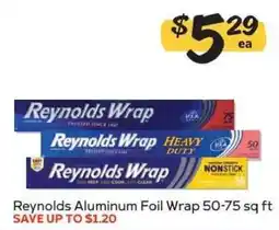 Winn Dixie Reynolds Aluminum Foil Wrap offer