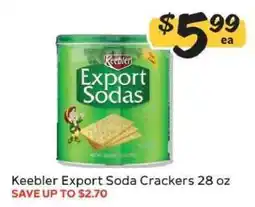Winn Dixie Keebler Export Soda Crackers offer