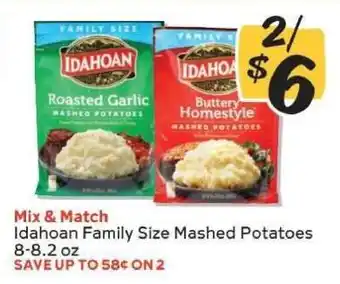Winn Dixie Idahoan Family Size Mashed Potatoes offer