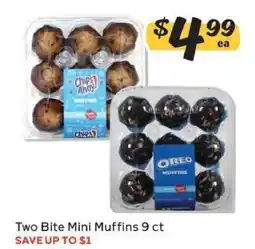 Winn Dixie Two Bite Mini Muffins 9 ct offer