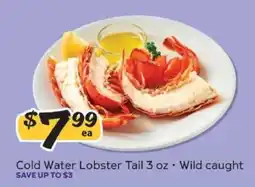 Winn Dixie Cold Water Lobster Tail offer