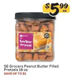 Winn Dixie SE Grocers Peanut Butter Filled Pretzels offer