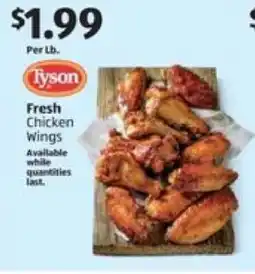 Aldi Tyson Fresh Chicken Wings offer