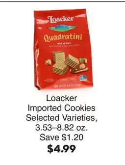 Bristol Farms Loacker Imported Cookies offer