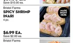 Bristol Farms Bristol Farms SPICY SHRIMP INARI offer
