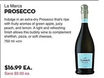 Bristol Farms La Marca PROSECCO offer