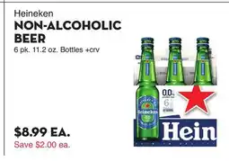 Bristol Farms Heineken NON-ALCOHOLIC BEER offer
