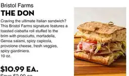 Bristol Farms Bristol Farms THE DON offer