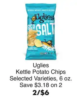 Bristol Farms Uglies Kettle Potato Chips offer