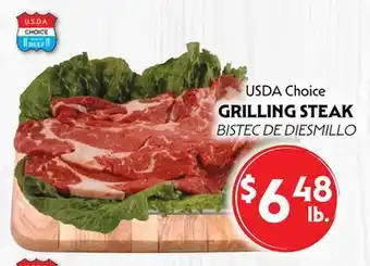 La Chiquita Food Market USDA Choice GRILLING STEAK offer