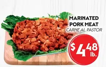 La Chiquita Food Market MARINATED PORK MEAT offer
