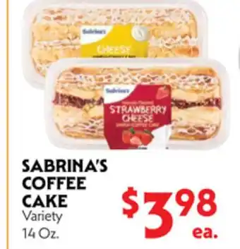 La Chiquita Food Market SABRINA'S COFFEE CAKE offer