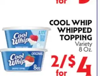 La Chiquita Food Market COOL WHIP WHIPPED TOPPING offer