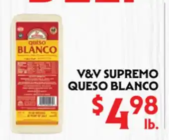 La Chiquita Food Market V&V SUPREMO QUESO BLANCO offer