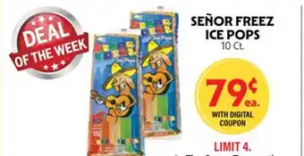 La Chiquita Food Market SEÑOR FREEZ ICE POPS offer