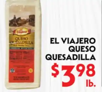 La Chiquita Food Market EL VIAJERO QUESO QUESADILLA offer