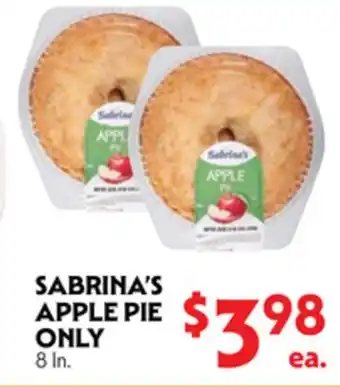 La Chiquita Food Market SABRINA'S APPLE PIE ONLY offer