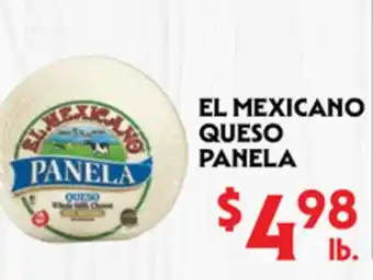 La Chiquita Food Market EL MEXICANO QUESO PANELA offer
