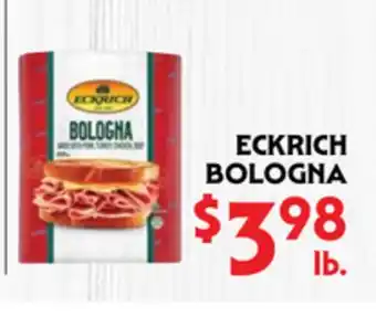 La Chiquita Food Market ECKRICH BOLOGNA offer
