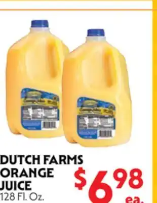La Chiquita Food Market DUTCH FARMS ORANGE JUICE offer