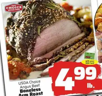 County Market Angus Beef Boneless Arm Roast offer