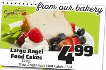 County Market Large Angel Food Cakes offer