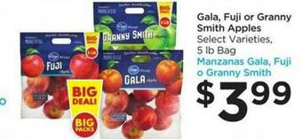 Food 4 Less Gala, Fuji Or Granny Smith Apples offer
