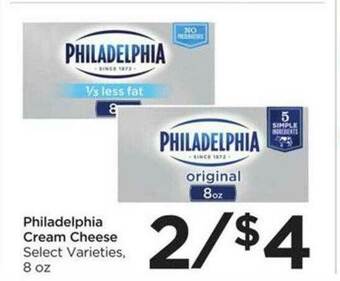Food 4 Less Philadelphia Cream Cheese offer