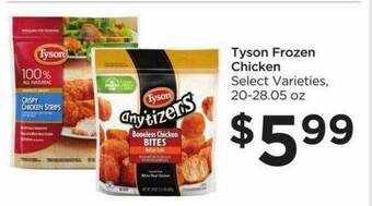 Foods Co Tyson Frozen Chicken offer