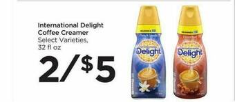 Foods Co International Delight Coffee Creamer offer