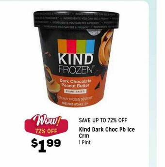 Grocery Outlet Kind Dark Choc Pb Ice Crm offer