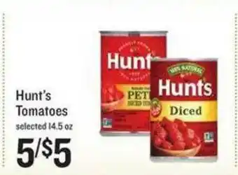 Lowes Foods Hunts Tomatoes offer