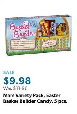 Sam's Club Mars Variety Pack, Easter Basket Builder Candy, 5 pcs offer