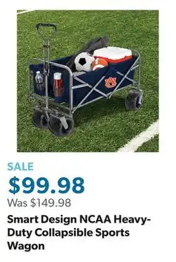 Sam's Club Smart Design NCAA Heavy-Duty Collapsible Sports Wagon offer