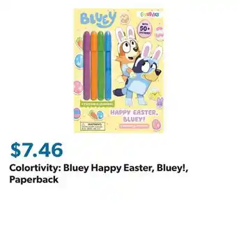 Sam's Club Colortivity: Bluey Happy Easter, Bluey!, Paperback offer
