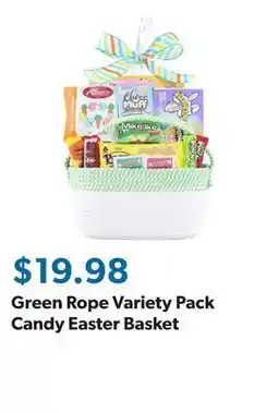 Sam's Club Green Rope Variety Pack Candy Easter Basket offer