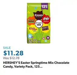 Sam's Club HERSHEY'S Easter Springtime Mix Chocolate Candy, Variety Pack, 125 pcs offer