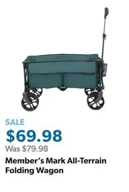 Sam's Club Member's Mark All-Terrain Folding Wagon offer
