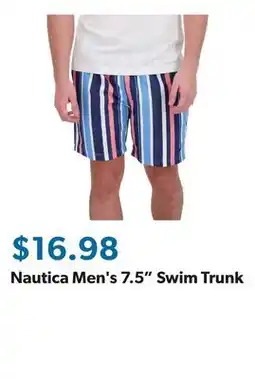 Sam's Club Nautica Men's 7.5 Swim Trunk offer
