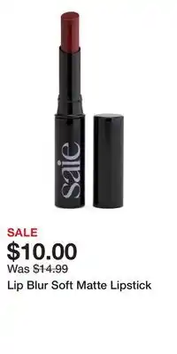TJ Maxx Lip Blur Soft Matte Lipstick offer