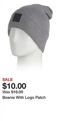 TJ Maxx Beanie With Logo Patch offer