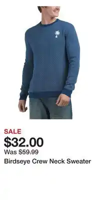 TJ Maxx Birdseye Crew Neck Sweater offer