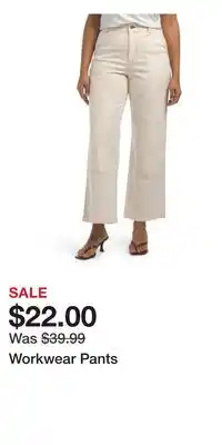 TJ Maxx Workwear Pants offer