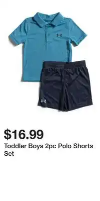 TJ Maxx Toddler Boys 2pc Polo Shorts Set offer