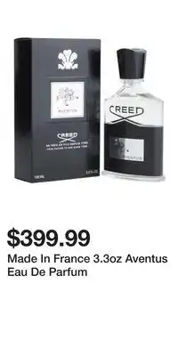 TJ Maxx Made In France 3.3oz Aventus Eau De Parfum offer