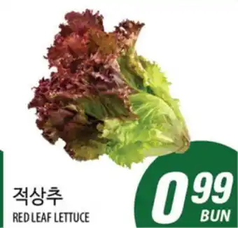 Joong Boo Market RED LEAF LETTUCE offer